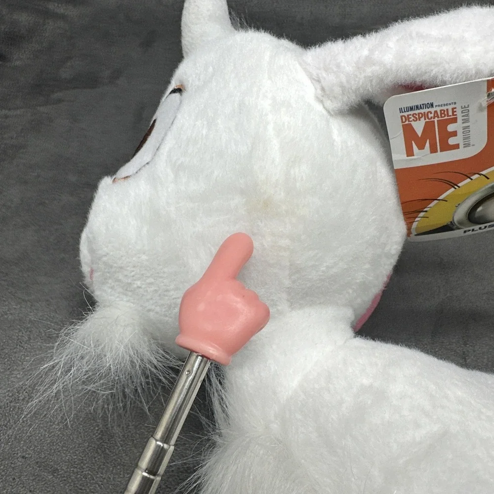 Despicable Me Minion Made LUCKY Goat Stuffed Plush Unigoat